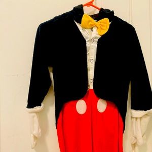 Basically new Mickey Mouse costume.